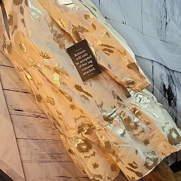 Tuckernuck Tan/Cream Coupe Palmerston Mini Dress Numerous Sizes - Picture 5 of 12